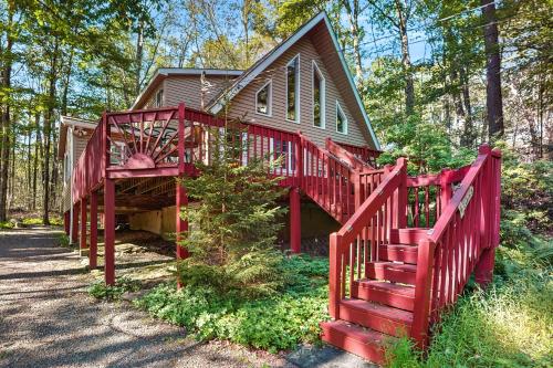 Κήπος έξω από το Laid-back in Lake Arrowhead