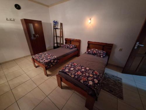 Llit o llits en una habitació de Studio Lemmetje