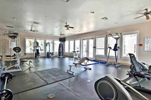 Fitness centrum a/nebo fitness zařízení v ubytování Sealavie