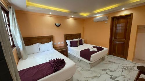 Hotel Hormigueroにあるベッド