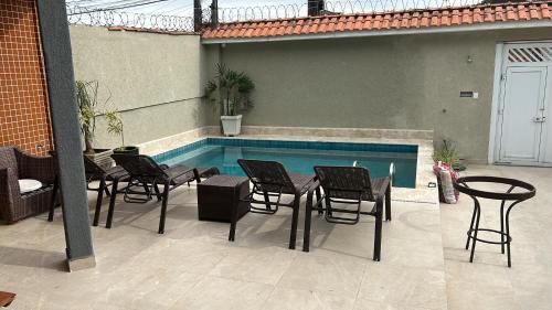Piscina en o cerca de Casa de praia com piscina