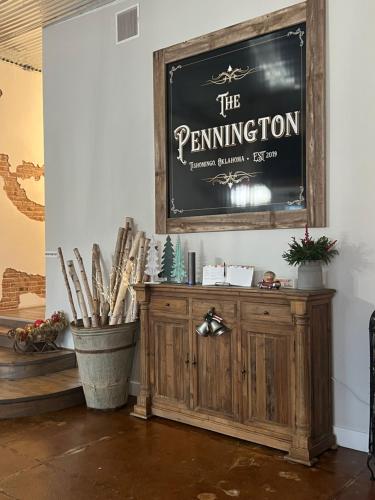 Certifikát, hodnocení, plakát nebo jiný dokument vystavený v ubytování The Pennington Inn
