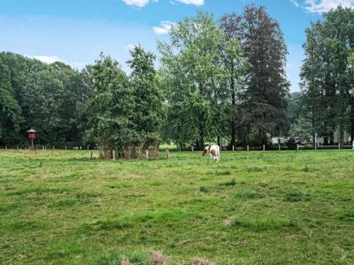 Landskap semula jadi dekat dengan rumah percutian