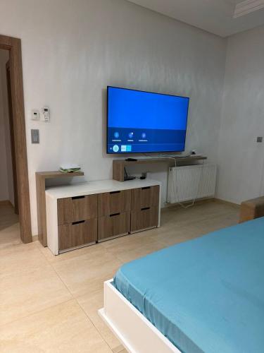 TV a/nebo společenská místnost v ubytování Folla Palm Lake Resort