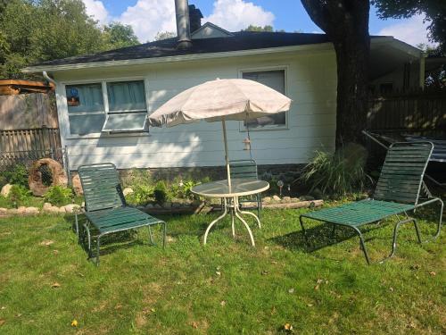 Κήπος έξω από το Catskills hideaway
