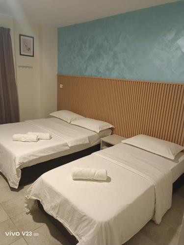 Cama o camas de una habitación en Five Hotel
