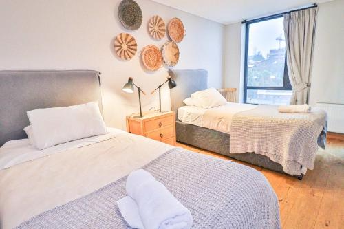 Voodi või voodid majutusasutuse HOM I Depto 2D2B en Conjunto frente a la Costanera toas