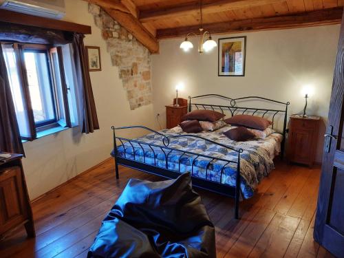 Postel nebo postele na pokoji v ubytování Rural Pension Istra Partner