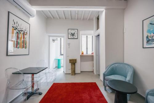 Posezení v ubytování Loge d'Art - Centro Storico di Arezzo