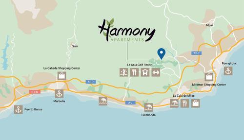 Fotografie z fotogalerie ubytování Luxury penthouse with sea view in La Cala Golf Resort v destinaci La Cala de Mijas