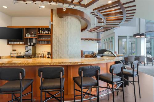 Una cocina o zona de cocina en Hyatt Place UC Davis