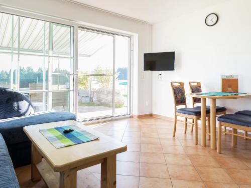 Televisyen dan/atau pusat hiburan di Tolles Bauernhaus im Allgaeu mit Alpenblick