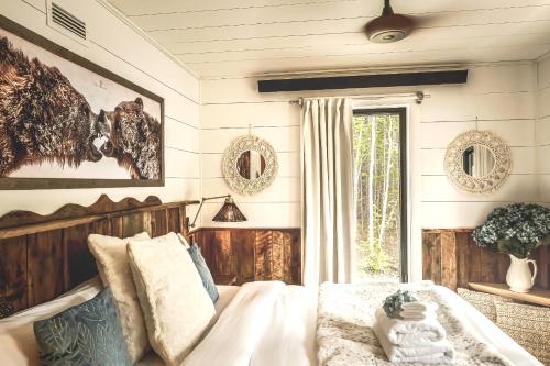Χώρος καθιστικού στο Chalet Pôle Nord - Luxe Exceptionnel, Spa et Sauna