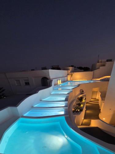 White Concept Caves