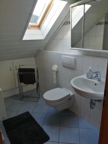 Ένα μπάνιο στο Appartement Himmelblick