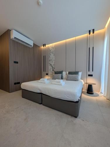 Ένα ή περισσότερα κρεβάτια σε δωμάτιο στο Tuck Inn