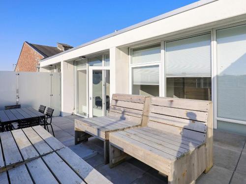 Μπαλκόνι ή βεράντα στο 8 person holiday home in Ringkøbing-By Traum