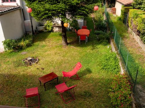 Zahrada ubytování House with garden and parking 1 min from Grenoble