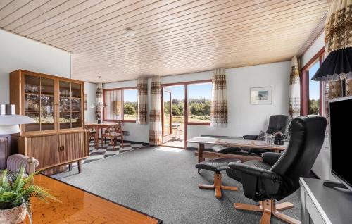 Χώρος καθιστικού στο Holiday Home Lyngdraget Ringkøbing Iii