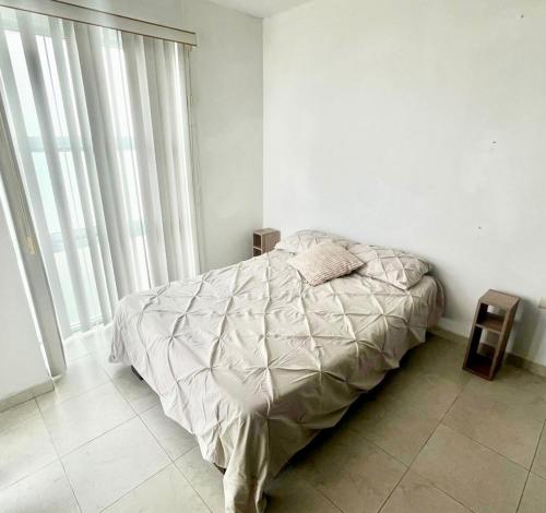 Katil atau katil-katil dalam bilik di Casa MODERNA MALECON PLAYA