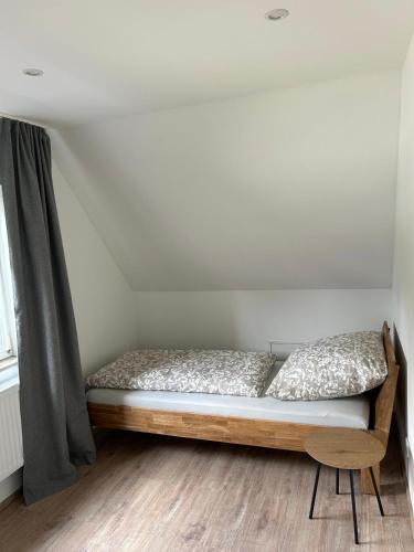 Ένα ή περισσότερα κρεβάτια σε δωμάτιο στο Ferienhaus Zingel