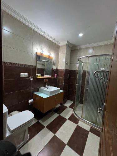 Koupelna v ubytování زاده هوتيل - Zade Hotel