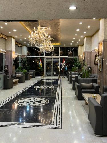 Posezení v ubytování زاده هوتيل - Zade Hotel