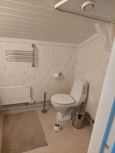 Un baño de Mysigt boende med bastu och kamin