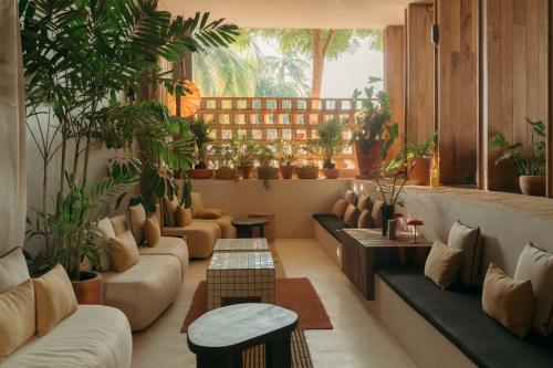 Χώρος καθιστικού στο Suuel Hotel Adults Only