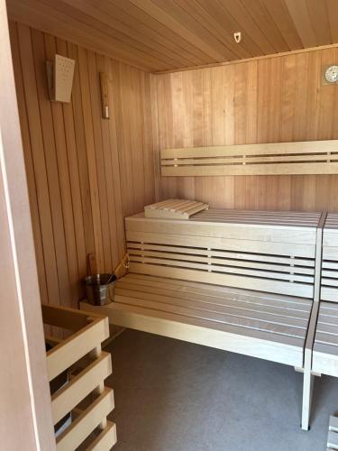 Postel nebo postele na pokoji v ubytování Inspire Residence and private Wellness
