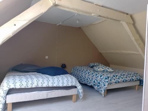 En eller flere senge i et værelse på Duplex 100m2