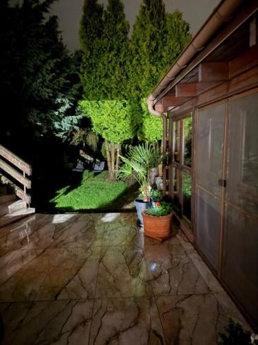 Zahrada ubytování Apartament Skórcz Kociewie Pomorze Gdańskie Agroturystyka