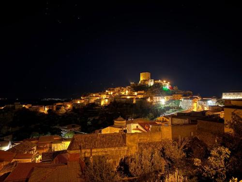 Γενική άποψη της πόλης Andali ή θέα της πόλης από  αυτή η παραθεριστική κατοικία
