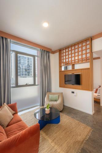 Posezení v ubytování Shada Hotel Dubai - فندق شدا دبي