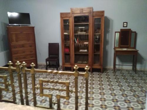 Knihovna v bed and breakfast