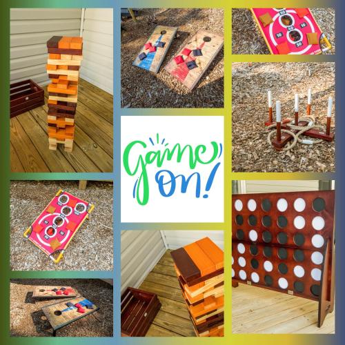 a collage of pictures with a game bom at Season 4 Escape - Managed by Gr8Escapes in Massanutten