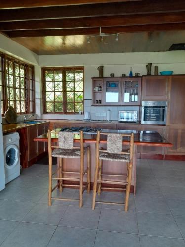 Una cocina o zona de cocina en Million Dollar View- Home of Twin Peak Pitons