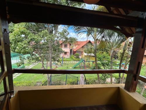 Ein Balkon oder eine Terrasse in der Unterkunft Condomínio Village do Araripe - Casa Brisa da Serra