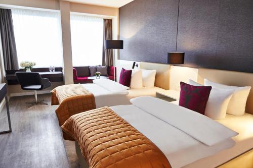 Posezení v ubytování Steigenberger Hotel Köln