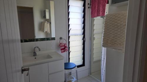 Koupelna v ubytování Linga Longa Cottage