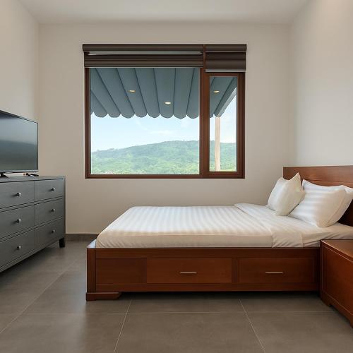 Ένα ή περισσότερα κρεβάτια σε δωμάτιο στο The ViTa Retreat