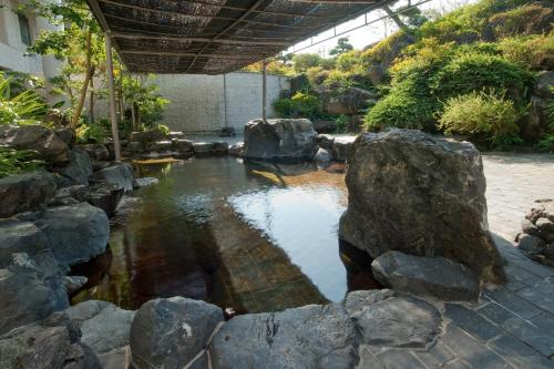 ホテルグリーンヒル鹿児島にある庭