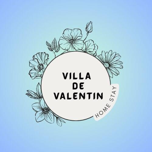 a vector illustration of a wreath of flowers at VILLA DE VALENTIN home stay in Puducherry
