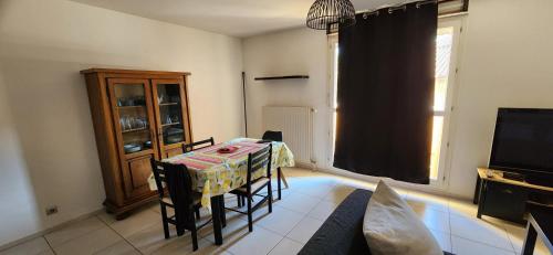 Et tv og/eller underholdning på Appartement Duplex