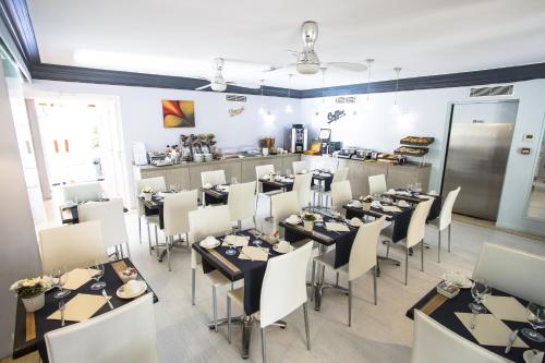Restaurace v ubytování Cristal Hôtel & Spa
