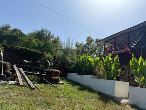 Taman di luar Casa Zen Bruznic