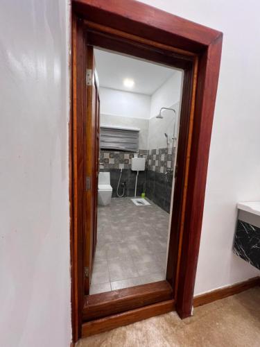 Køkken eller tekøkken på Waghill B Cottage