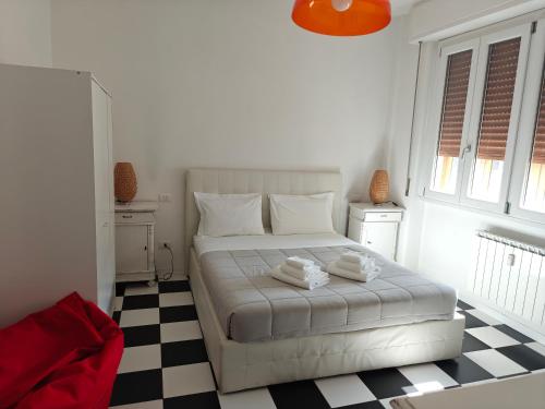 Postel nebo postele na pokoji v ubytování Apartment Luxury Ofelia