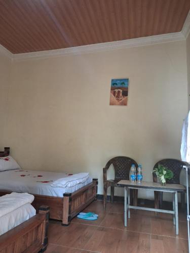 Кровать или кровати в номере Best Lalibela Home Stay