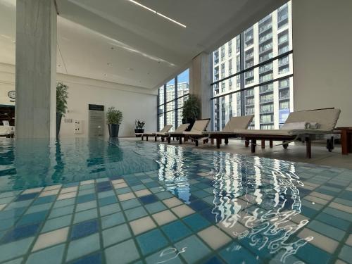 Πισίνα στο ή κοντά στο Belgrade Waterfront Apartments